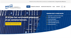 Desktop Screenshot of hacon-containers.nl